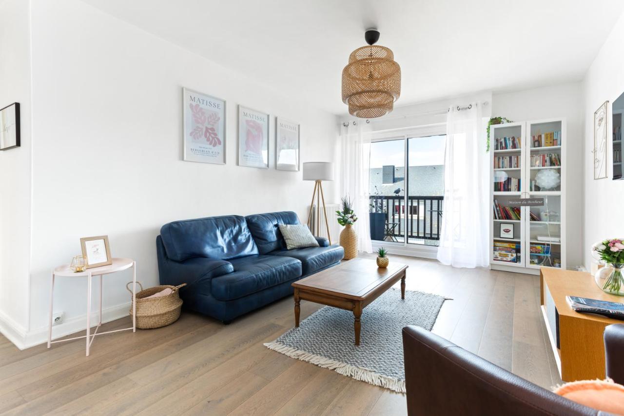 Appartement Le Cosy Avec Piscine, Balcon Et Parking à Trouville-sur-Mer Extérieur photo
